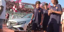 Igor Protti, l'ultimo giro di campo a Livorno