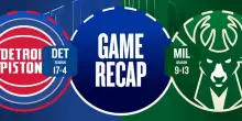 NBA Highlights: Milwaukee-Detroit 113-109