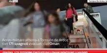 Spagna, 171 cittadini evacuati dall&rsquo;Oman rientrano a Madrid
