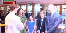 Wimbledon, Sinner incontra la famiglia reale