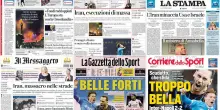 Le prime pagine dei quotidiani di oggi 12 gennaio: la rassegna stampa