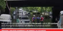 Romania, violento temporale: un morto e allagamenti