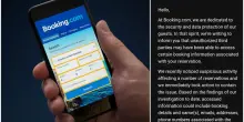 Attacco hacker a Booking, rubate informazioni personali dei clienti