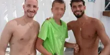 Castellammare, poliziotti salvano padre e figlio autistico in mare