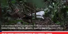 Rio de Janeiro, elicottero precipita nella foresta: 4 morti