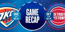 NBA Highlights: Detroit-Oklahoma City 124-116