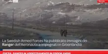 Svezia, Ranger in addestramento in Groenlandia