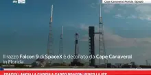 SpaceX lancia la capsula cargo Dragon verso la ISS