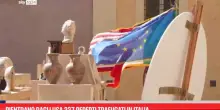 Rientrano dagli Usa 337 reperti trafugati in Italia