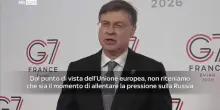 Ucraina, Dombrovskis: 'La deroga degli Usa sia provvisoria'