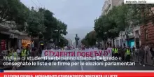 Elezioni Serbia, movimento studentesco presenta le liste