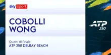 Cobolli-Wong: highlights Atp Delray Beach