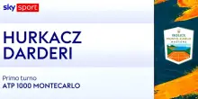 Hurkacz-Darderi: highlights Atp Monte-Carlo
