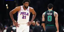 Embiid salva i Sixers: 33 punti a Boston, Philadelphia non vuole mollare