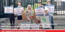 Usa, proteste in 42 Stati contro i data center per l'AI