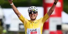 Giro di Romandia, Pogacar &egrave; maestoso, dopo due sprint vince anche in solitaria