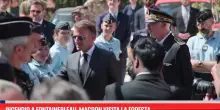 Incendio a Fontainebleau, Macron visita la foresta