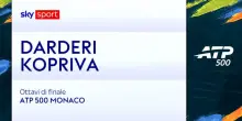 Darderi-Kopriva: highlights Atp Monaco
