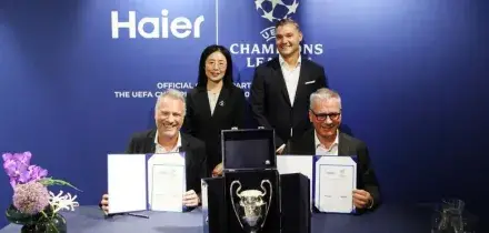 Haier e UEFA Champions League, nuova partnership globale dal 2027