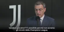 Comolli: 'Qualche cessione potrrebbe essere possibile'
