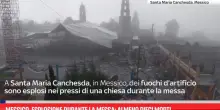 Messico, esplosione durante la messa: almeno dieci morti