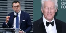 Salvini: 'Gere continui a fare l'attore senza dare lezioni a italiani'