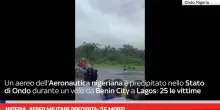 Nigeria, aereo militare precipita: 25 morti