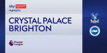 Crystal Palace-Brighton 0-0: highlights