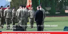 Trump annuncia l&rsquo;invio di altri 5mila soldati in Polonia