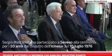 Mattarella alla cerimonia nel Bosco delle Querce