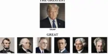 Trump stila la classifica dei presidenti Usa ed &egrave; il migliore