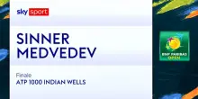 Sinner-Medvedev: highlights Atp Indian Wells