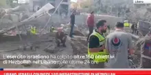 Libano, Israele colpisce 150 infrastrutture di Hezbollah