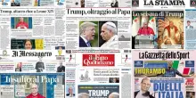 Le prime pagine dei quotidiani di oggi 14 aprile: la rassegna stampa