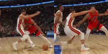 Scottie Barnes 'vittima' della nuova regola: fallo in attacco