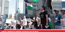 Tokyo, proteste contro attacco Usa in Iran