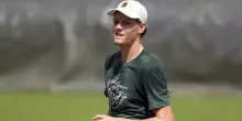 Sinner, il VIDEO dell'allenamento con Rublev a Wimbledon