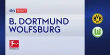 Borussia Dortmund-Wolfsburg 1-0: gol e highlights