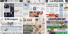 Le prime pagine dei quotidiani di oggi 13 aprile: la rassegna stampa