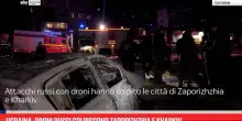 Ucraina, droni russi colpiscono Zaporizhzhia e Kharkiv