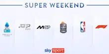 In arrivo un lungo Super Weekend su Sky Sport (24-26 ott)