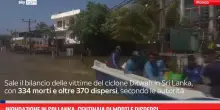 Inondazione in Sri Lanka, centinaia di morti e dispersi