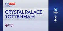 Crystal Palace-Tottenham 0-1: gol e highlights