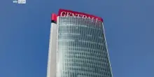 Milano, Generali: collassata la maxi insegna sul grattacielo