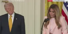Melania definisce Trump 'leader empatico', la platea ride