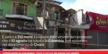 Terremoto in Colombia, sale a 312 il bilancio dei morti