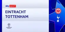 Eintracht-Tottenham 0-2: gol e highlights