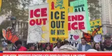 New York, proteste contro l'Ice dopo gli spari a un uomo