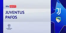 Champions, Juventus-Pafos 2-0: il video dei gol