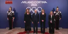Mattarella accoglie gli ospiti a Palazzo Reale